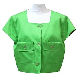 Courreges Chaquetas Verde