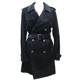 Saint Laurent Trenchcoats Schwarz