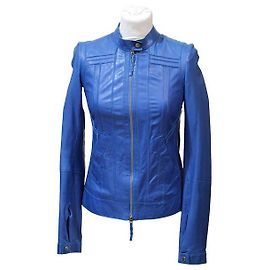 Roberto Cavalli Jacken Blau