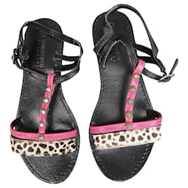 Georges Rech-sandals Synonym of Georges Rech p 36-Black,Pink