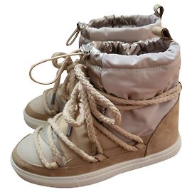Botas Inuikii Bege de Borracha Bege