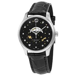 Reloj Gucci G-Timeless MODELO: YA126327 correa de cocodrilo Negro