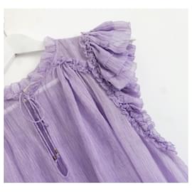 Ulla Johnson-Ulla Johnson silk blouse-Purple