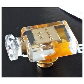 Flacon CHANEL N°5 Pin's Broche boutique vintage comme neuf Doré Autre Orange Caramel Bijouterie dorée