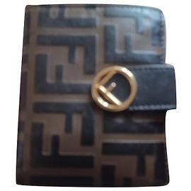 Fendi Bifold Wallet Leather Multicolor Multiple colors