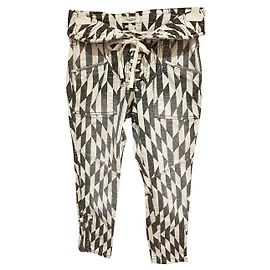 Isabel Marant Etoile calça, leggings Branco Cinza