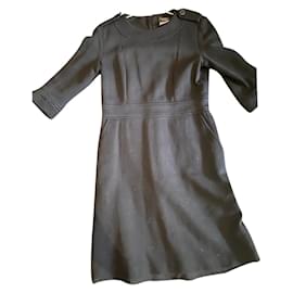Chanel-vestidos chanel uniformes-Preto