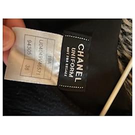 Chanel-vestidos chanel uniformes-Preto