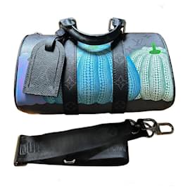 Louis Vuitton-keepall 25 LV x YK-Grey