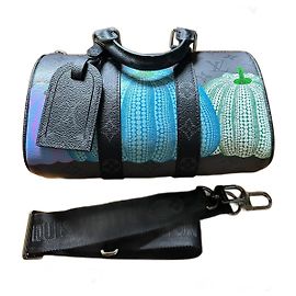 Louis Vuitton Sac Keepall 25 LV x YK Gris