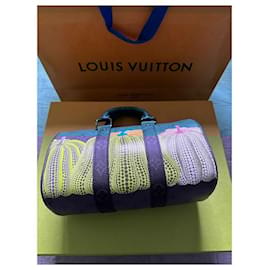Louis Vuitton-keepall 25 LV x YK-Grey
