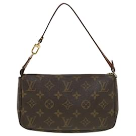 Louis Vuitton-Estuche para accesorios de bolsillo con monograma de LOUIS VUITTON M51980 LV Auth ki2793-Monograma