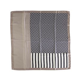 Écharpe en soie à motifs multiples Max Mara Multicolore