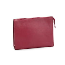 Louis Vuitton-Louis Vuitton Epi Toiletry Pouch Leather Clutch Bag in Fair condition-Pink