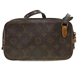 Louis Vuitton-Bolsa de ombro LOUIS VUITTON Monogram Marly Bandouliere M51828 Autenticação de LV 39110-Monograma