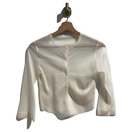 Alaïa ALAIA Malha T.Internacional S Seda Cru