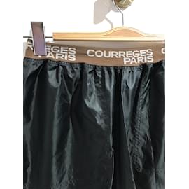 Courreges-COURREGES  Shorts T.International S Polyester-Black