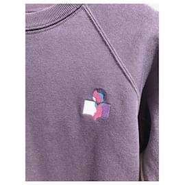 Isabel Marant Etoile-ISABEL MARANT ETOILE Punto Camiseta.Algodón Internacional XS-Púrpura