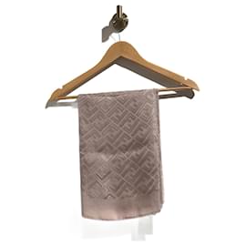 Fendi-FENDI  Scarves T.  silk-Beige