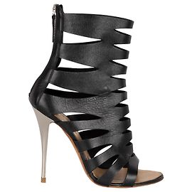 Giuseppe Zanotti Botines peep-toe con recortes Negro