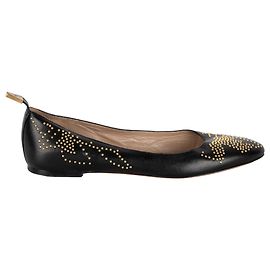 Chloé Susanna Ballerine Con Borchie Nero