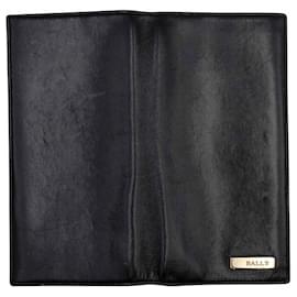 Bally-Bally wallet in black nappa leather-Black