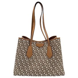 Dkny Ensemble Monogram Tote Bag et Beltbag Marron