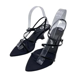 Autre Marque-GIA BORGHINI  Sandals T.EU 39 Leather-Black