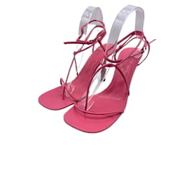 Bottega Veneta-BOTTEGA VENETA  Sandals T.EU 41 Leather-Pink