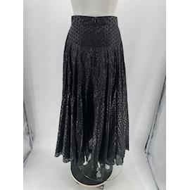 Alaïa-ALAIA  Skirts T.fr 42 cotton-Black