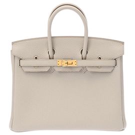 Hermès HERMES BIRKIN 25 Bege