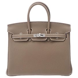 Hermès HERMES BIRKIN 25 Bege
