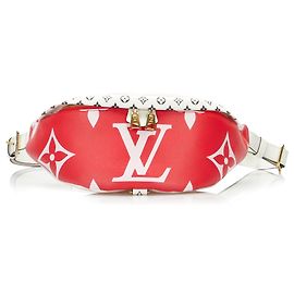Marsupio gigante con monogramma rosso Louis Vuitton Rosso