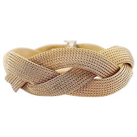 inconnue Pulsera trenza oro amarillo. Otro