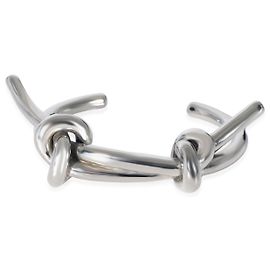 Bracciale Balenciaga a doppio nodo Argento Metallico