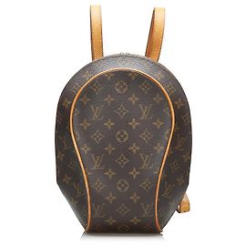 Monogramm-Ellipsen-Rucksack Louis Vuittons Brown Braun