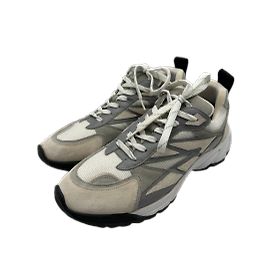 ZADIG & VOLTAIRE Baskets T.UE 42 cuir de vachette Blanc