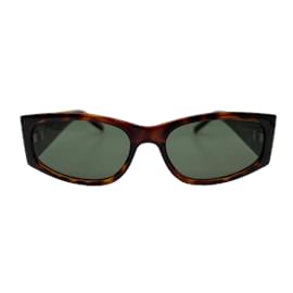 Saint Laurent-Óculos de sol SAINT LAURENT T.  plástico-Marrom