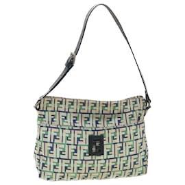 Fendi-FENDI Zucca Canvas Sac à bandoulière Multicolore Auth 39389-Multicolore