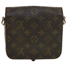 Louis Vuitton-LOUIS VUITTON Monogram Cartouchiere PM Shoulder Bag M51254 LV Auth 39435-Monogram