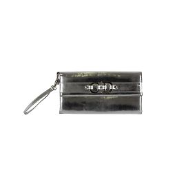 Christian Dior Metallic Silver Pochette Silvery