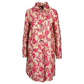 Cappotto Jacquard in Misto Seta Valentino Multicolore