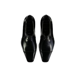 Autre Marque-Artioli Black Lace-up Shoes-Black