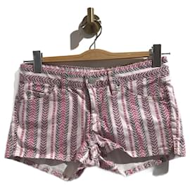 Isabel Marant Etoile-ISABEL MARANT ETOILE Pantalón corto Camiseta.Internacional M Algodón-Rosa