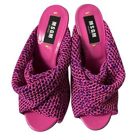 Msgm Sandales Rose