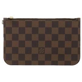 Louis Vuitton-Bolsa LOUIS VUITTON Damier Ebene Neverfull PM LV Auth bs4447-Outro