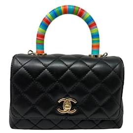 Chanel-Handbags-Black