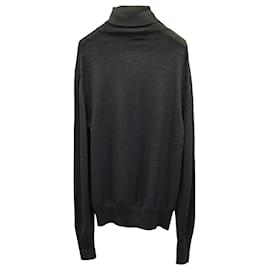 Tom Ford-Tom Ford Turtleneck Sweater in Grey Wool-Grey