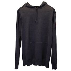 Canada Goose Pullover-Hoodie aus grauer Wolle Grau