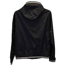 Moncler-Moncler Jeanclaude Shell Jacket in Black Polyamide-Black
